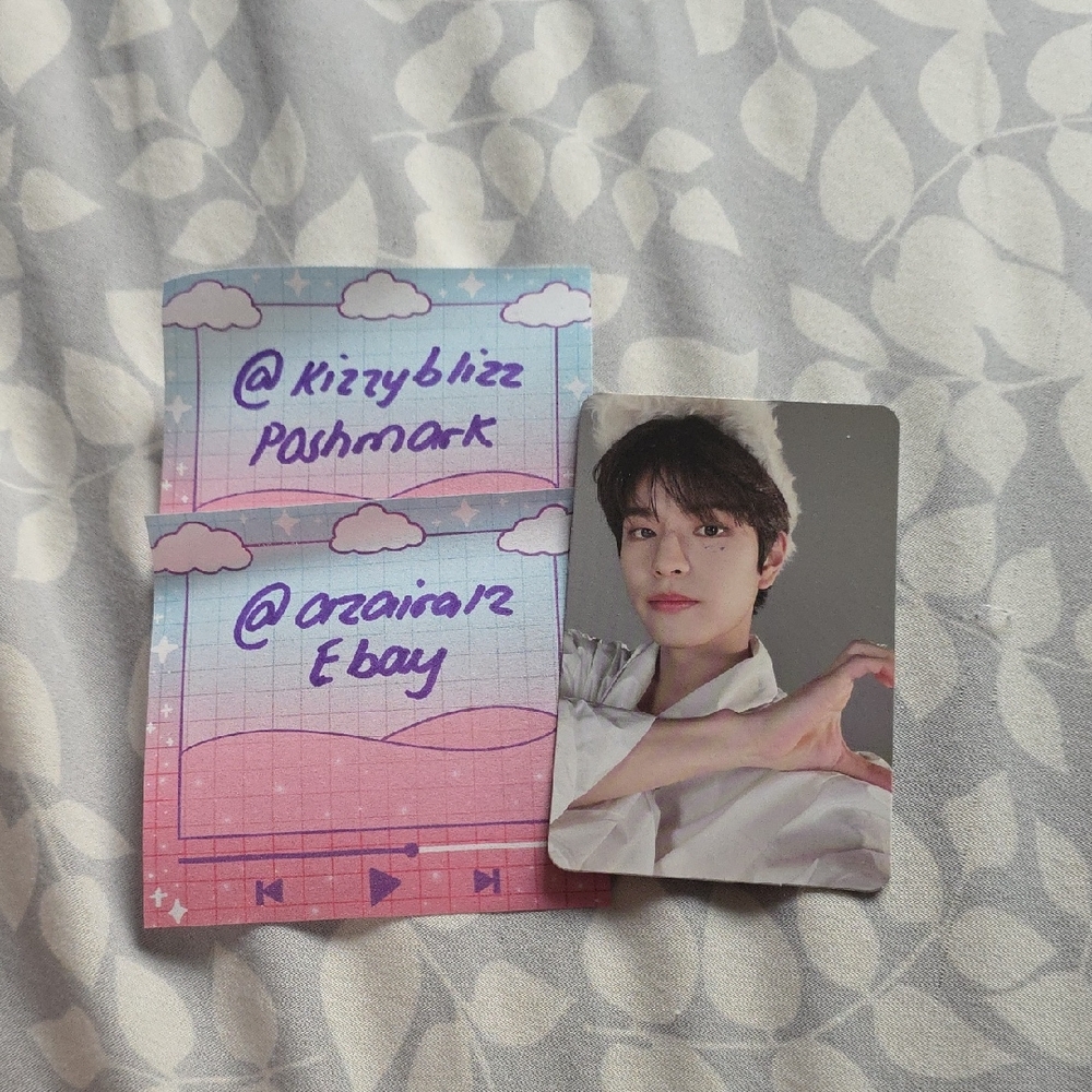 Kpop Stray Kids Photocard - Seungmin - Maxident Album